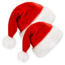 Classic Cotton Thicken Christmas Hat Festival Supplies Santa Claus Cap Plush