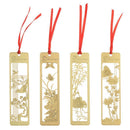 Metal Chinese Style Pagination Mark Book Clip Brass Bookmark Hollow Out
