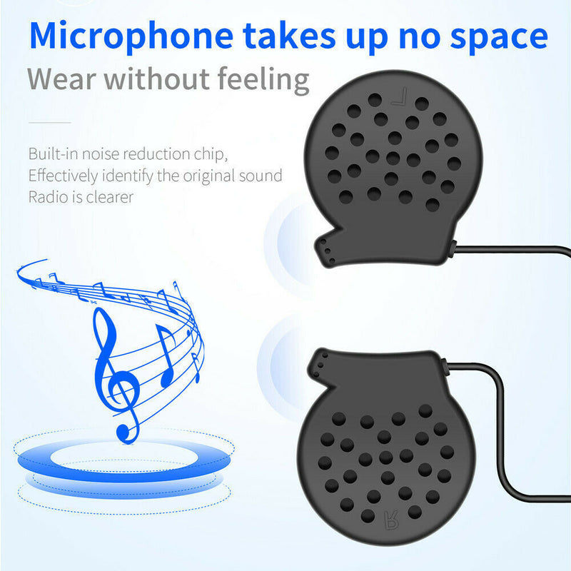 Motorcycle Helmet Bluetooth Headset,Bluetooth 5.0,Waterproof Motorcycle Sport