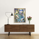 5D DIY Diamond Painting Full Square Drill Color Frogs Wall Decor Rhinestone Art