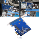 6GBPS ASM1061 PCI Express X1 to MSATA SSD SATA 3.0 Combo Expansion Card Chipset