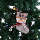 Christmas Socks Cute Children Candy Gifts Bag Home Party Decor(Snowman)