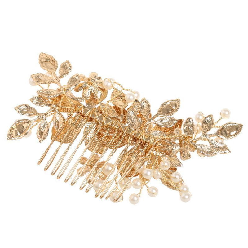 Wedding Party Crystal Bridesmaid Tiara Flower Hair Pin  Hair Combs Bridal Clips