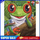 DIY Animal Frog Oil Paint Kit by Numbers Coded Hand Painted Acrylic Picture