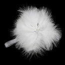 Decoration Star Xmas Ornament White Feather Pendant Christmas Tree Hanging