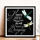 Dragonfly Letter 5D DIY Full Round Diamond Painting Animal Decor Mosaic Craft