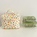 Organizer Cotton Makeup Bag Quilting Cosmetic Bag Toiletry Case Makeup Pouch