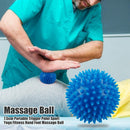 6.5cm Portable Trigger Point Sport Fitness Hand Foot Massage Ball (Blue) Newly