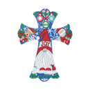 Creative Cross Christmas Home Decoration Pendant Single-Sided Point Drill (4)