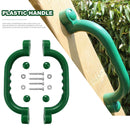 Kids Playground Nonslip Safety Grab Handles Mounting Hardware (Dark Green) Newly
