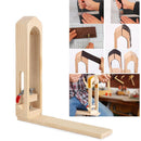 Leather Retaining Clip Wood Stitching Sewing Lacing Craft Pony Horse Clamp Tools