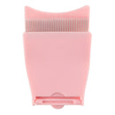 Lash Separator Comb Foldable Eyelash Eyebrow Comb Durable Stainless Steel Needle