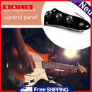 Bass Control Panel Professional Pre-wired Control Plate for Jazz Bass Guitar