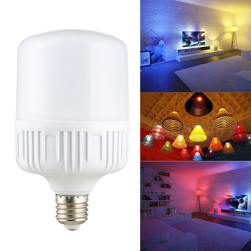 50W LED Lamp E27 Light Bulb Replacement Spotlight for Home Living Room  Newly