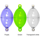 5pcs Water Bubble Floats Hollow Ball Fishing Floating Buoy Bobber (Green)