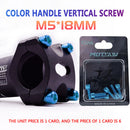 M5x18mm MTB Bike Stem Bolts Titanium Allen Head Stem Screws with Washer 6 P