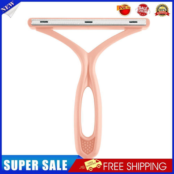 Lint Remover Pet Hair Fuzz Fabric Shaver Coat Clothes Fluff Brush (Pink)