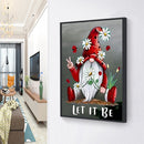 Diamond Round Drill DIY Christmas Goblin Picture 5D Full Painting Kit Room Decor