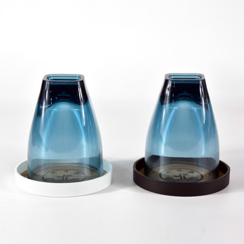 Imitation Wooden Coaster Placemats Non-slip Cup Mat Insulated Pad (White)