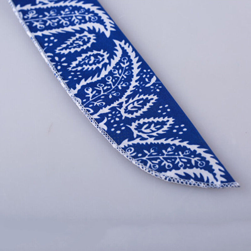 Summer Ice Cooling Wrap Towel Scarf Outdoor Running Neck Headband (Blue)