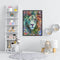 Handmade DIY Hand Painted Paint By Numbers Oil Canvas Pictures Lion Kit Art