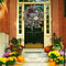 Fall Door WreathThanksgiving Day Christmas Harvest Front-Door Wreath gifts