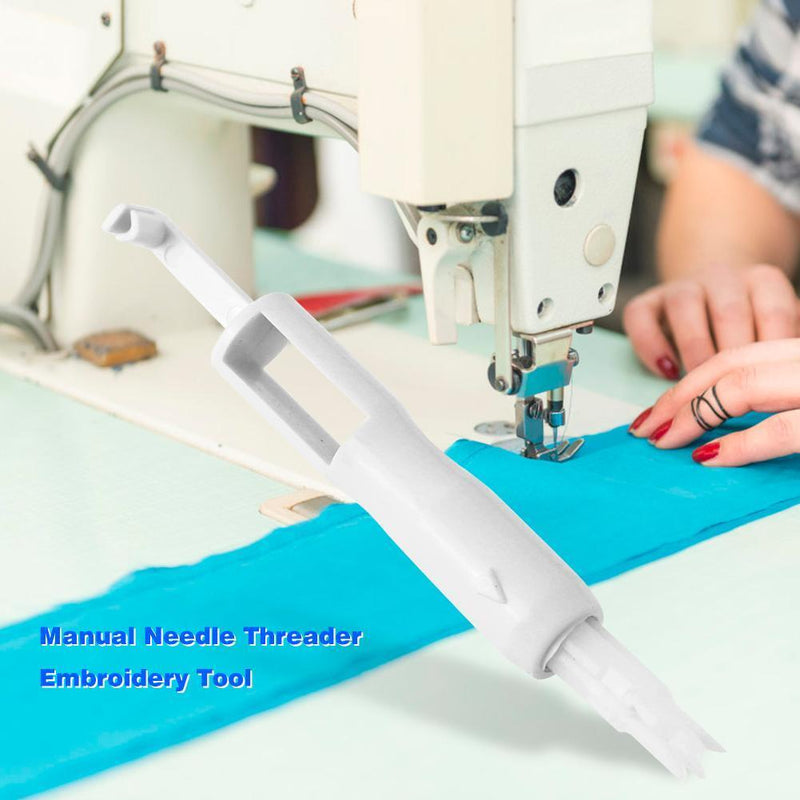 Manual Needle Threader Sewing Machine Insertion Applicator Sewing Accessories