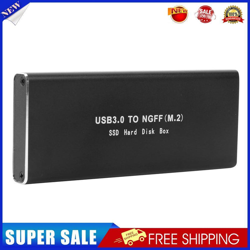 Hard Disk Case M.2 B-Key to USB 3.0 Adapter SSD Mobile External Enclosure