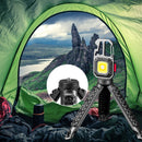 Pocket Keychain Flashlight Tripod Work Light Bracket for Outdoor Camping