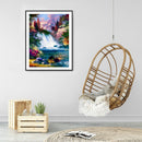 Diamond Painting Kit DIY Landscape Square Diamond Mosaic Picture Art