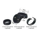 Bicycle Tail Light Bracket Shock-absorbing Rubber Pad Saddle Bracket for Bike