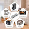 3pcs Wire Cable Organizer Clip Adhesive Cord Storage Wrapper Winder (Grey)