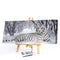 White Tiger Oil Paint By Numbers Kits Canvas Picture DIY Wall Art Craft Set