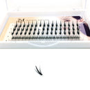 DIY Individual Eyelashes Thick Sandwich&Fish Tail Mix Styles False Eyelashes