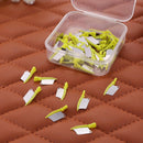 40pcs Dental Prime Teeth Interproximal Plastic Wedge w/Steel Matrix (Green)