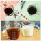 70ml Heat Resistant Double Spout Glass Coffee Measuring For Kitchen Home X9O2