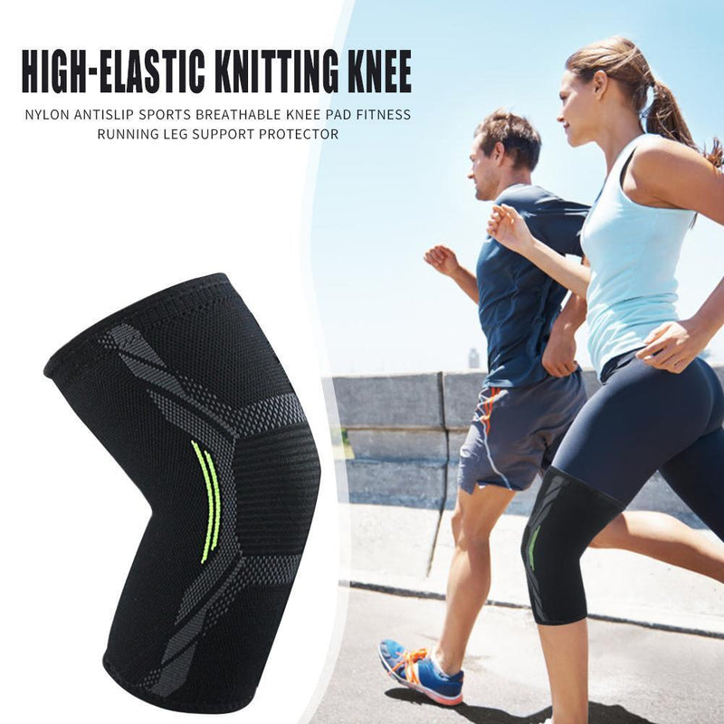 Knitting Breathable Sports Knee Pads Running Fitness Cycling Knee Protector