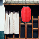 2pcs Japanese Lantern Waterproof Festival Sushi Restaurant Decor (B Red) Newly