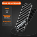 M.2 Solid State Hard Disk Heatsink Heat Radiator for PCIE 2280 SSD (Grey)