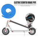 Electric Scooter Brake Pipe Protector Spiral Winding Wire for M365 (Blue) Newly
