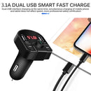 Fast Charger Adapter Radio MP3 Player Wireless Bluetooth 5.0 Car FM Transmitter