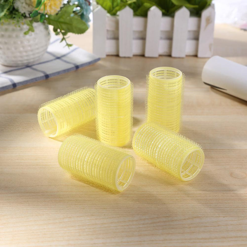 12pcs/set Plastic Hair Curler Roller Large Grip Styling Roller Curlers Hairdress
