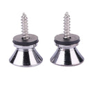 2pcs Guitar Pegs for Folk Ukulele Guitar Strap Buckle Button End Lock Pins