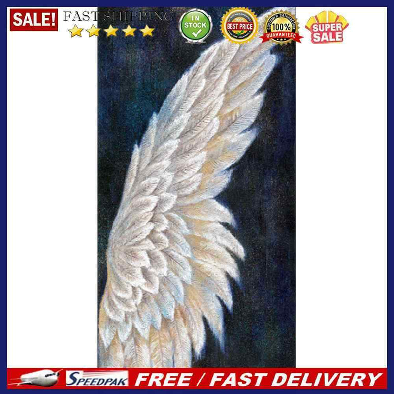 Angel Wing Oil Paint By Numbers Kits Canvas Picture DIY Wall Art Craft Decor