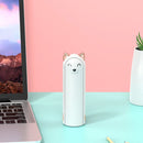 Mini Personal Cooling Handheld Fan Portable Foldable Rechargeable (White)