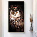Full Round Drill Diamond Painting Owl Mosaic Kits Picture Rhinestone Artwor