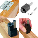 Corner Chisel Square Hinge Recesses Right Angle Carving Chisel (Black) Newly