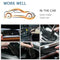 6 In 1 PC Computer Laptop Keyboard Cleaner Brush Dust Tweezers Cleaning Kit A8P9