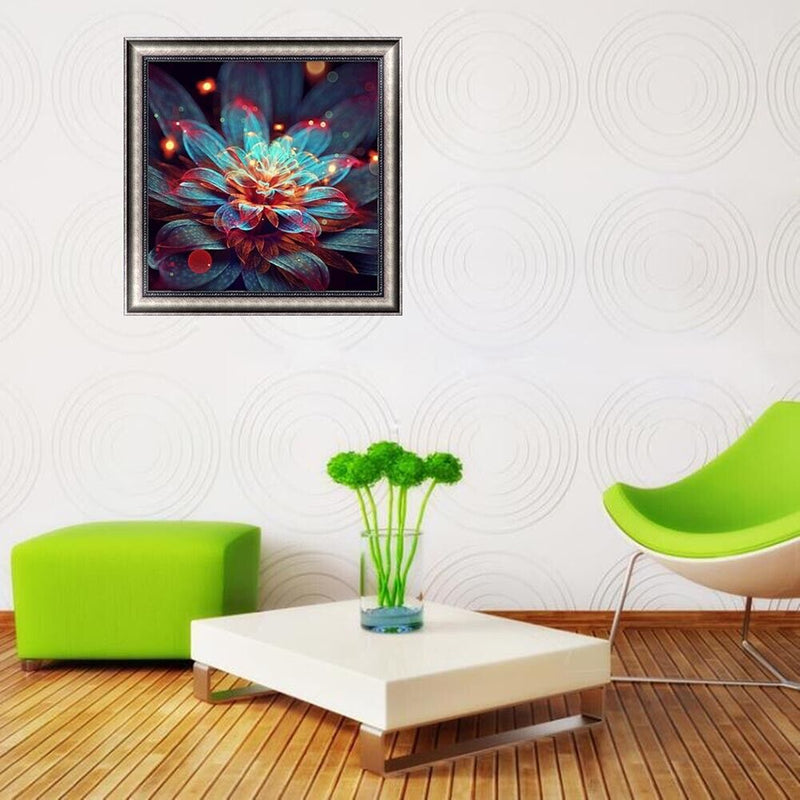 5D DIY Diamond Embroidery Painting Magic Flower Cross Stitch Home Decor