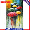Holds Umbrella Oil Paint By Number Kits Canvas DIY Picture Hand Painted Wall Art